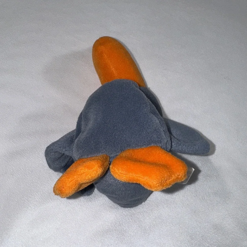 Ty Beanie Baby SCOOP Pelican Bird‎ 1996 Vtg No Tag Plush Toy Retired